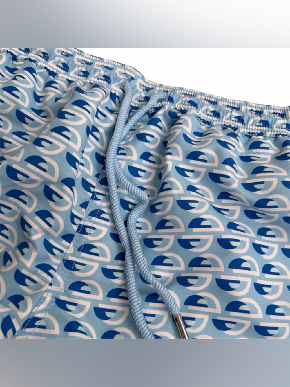 Meriggi Patterned Swim Trunks - Picture 3 of 7